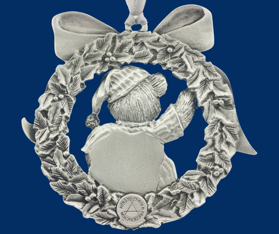 Baby's First Christmas Ornament – Aitkens Pewter Baby's First Christmas Ornament – Aitkens Pewter