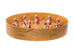 Shaker Oval Box. Made of wood by Brent Rourke. Christmas Bells. Made in Fredericton NB New Brunswick Canada