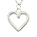 Pendentif cœur sculpté