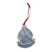 Paw Print Memorial Ornament - Dog