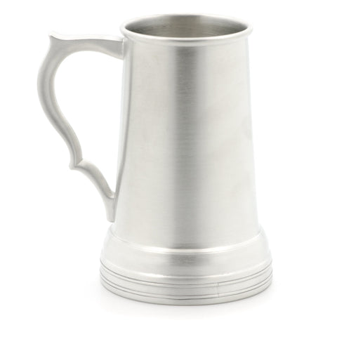 24 oz Military Mug. Beer Mug. Satin Finish. Made from Pewter. Made in Fredericton NB New Brunswick Canada