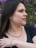 Pewter Pearl Stud Earrings