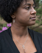 Embracing Heart Pendant