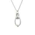 Parent and Child Pendant. Satin finish. Made from Pewter. Necklace. Made in Fredericton NB New Brunswick Canada