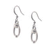 Parent and Child Earring. Satin finish. Made from Pewter. Made in Fredericton NB New Brunswick Canada