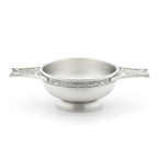 Celtic Quiche. Satin Finish. Made from Pewter. Made in Fredericton NB New Brunswick Canada