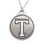 Saint Thomas University Pendant. STU. Made from Pewter. Necklace. Made in Fredericton NB New Brunswick Canada