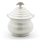Sugar Bowl. Satin finish. Made from Pewter. Made in Fredericton NB New Brunswick Canada