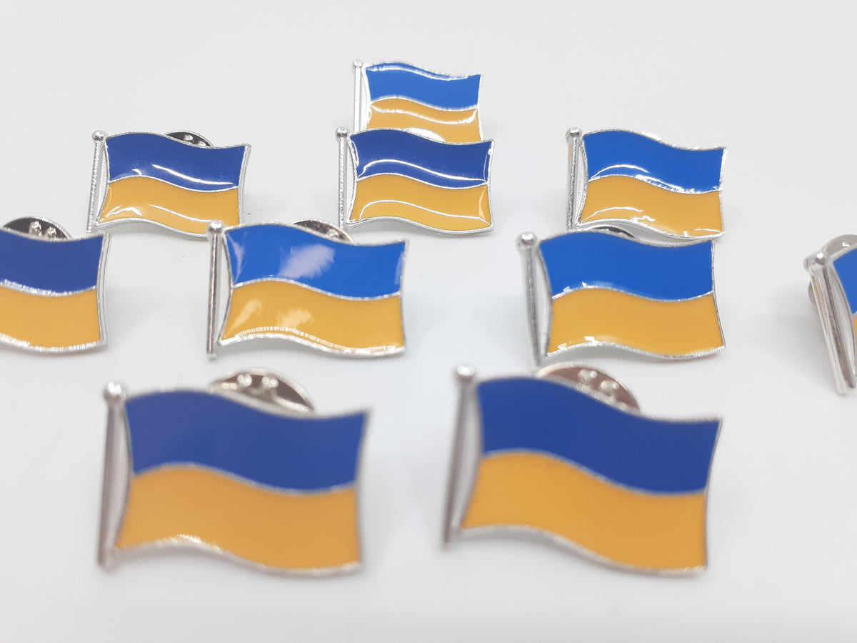 Pin's drapeau de l'Ukraine