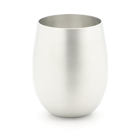 Red Wine Tumbler. Made from Pewter. Made in Fredericton NB New Brunswick Canada