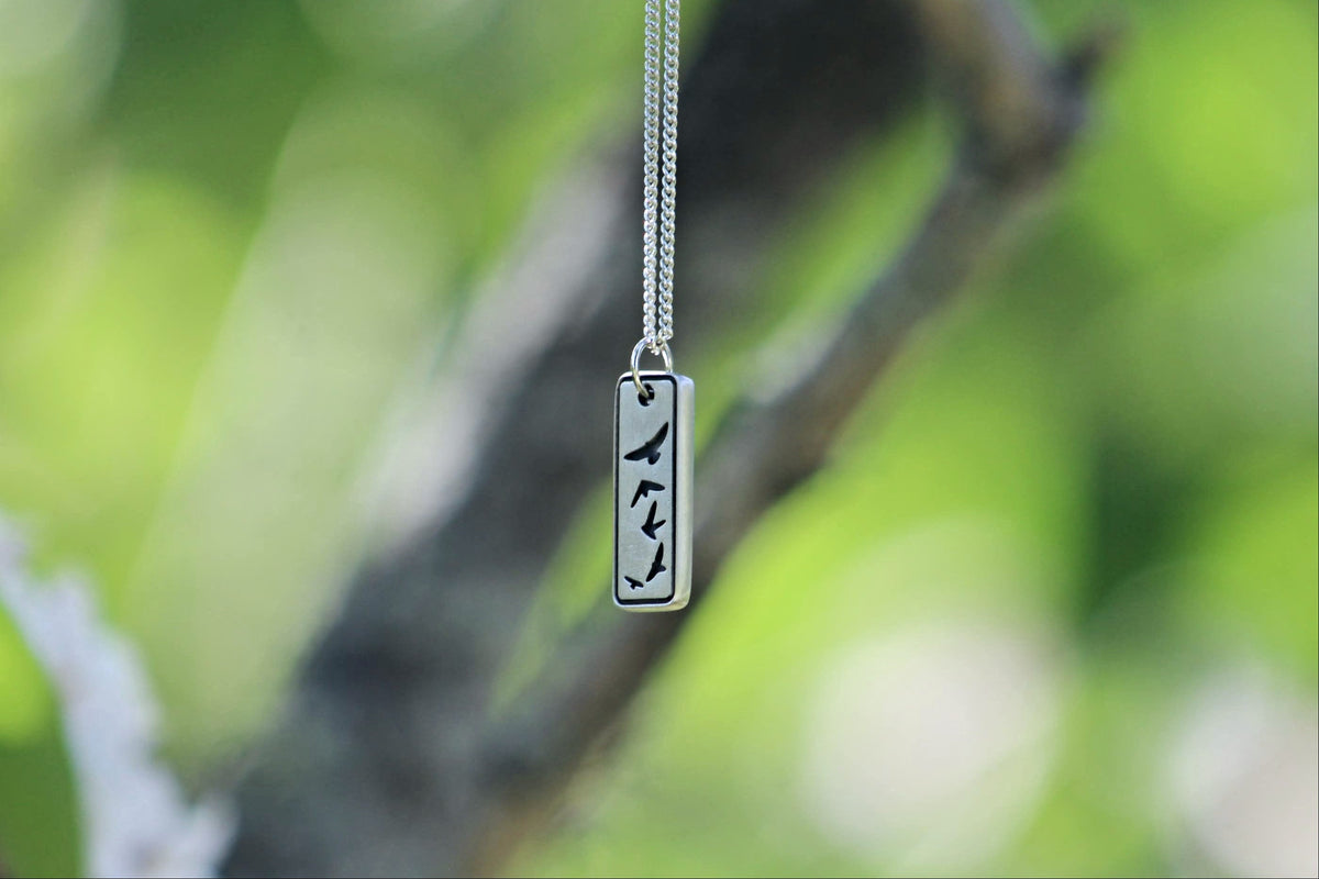 Chimney Swift Flight Pendant