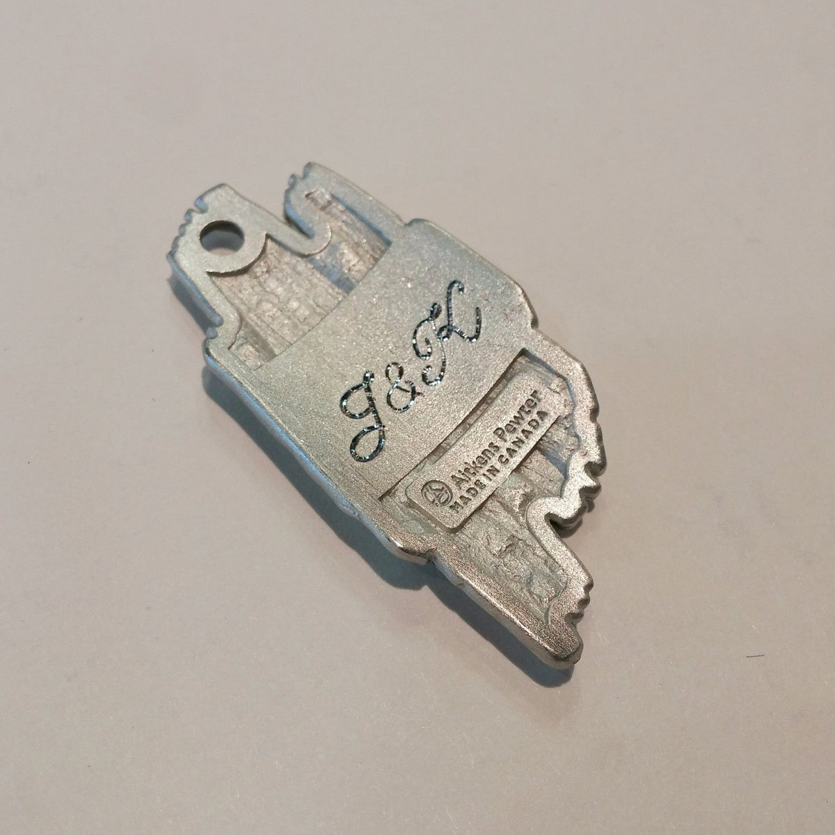 Cupid's Tree Pewter Pendant
