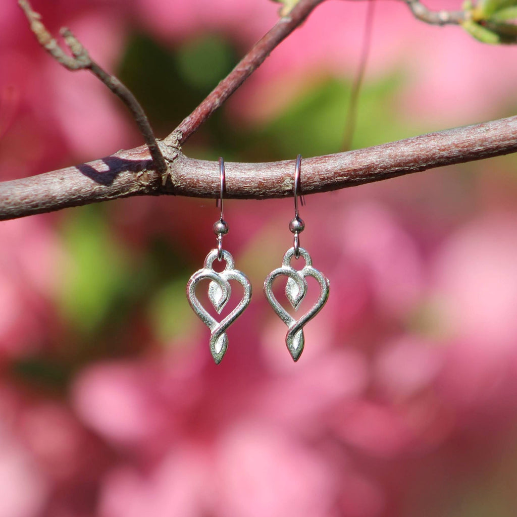 Boucles d'oreilles Cœur Étreinte