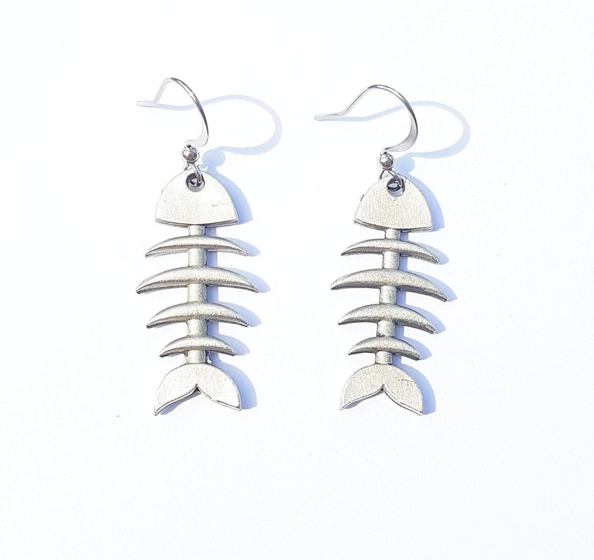 Fish Bone Earrings