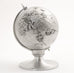 pewter globe miniature figurine