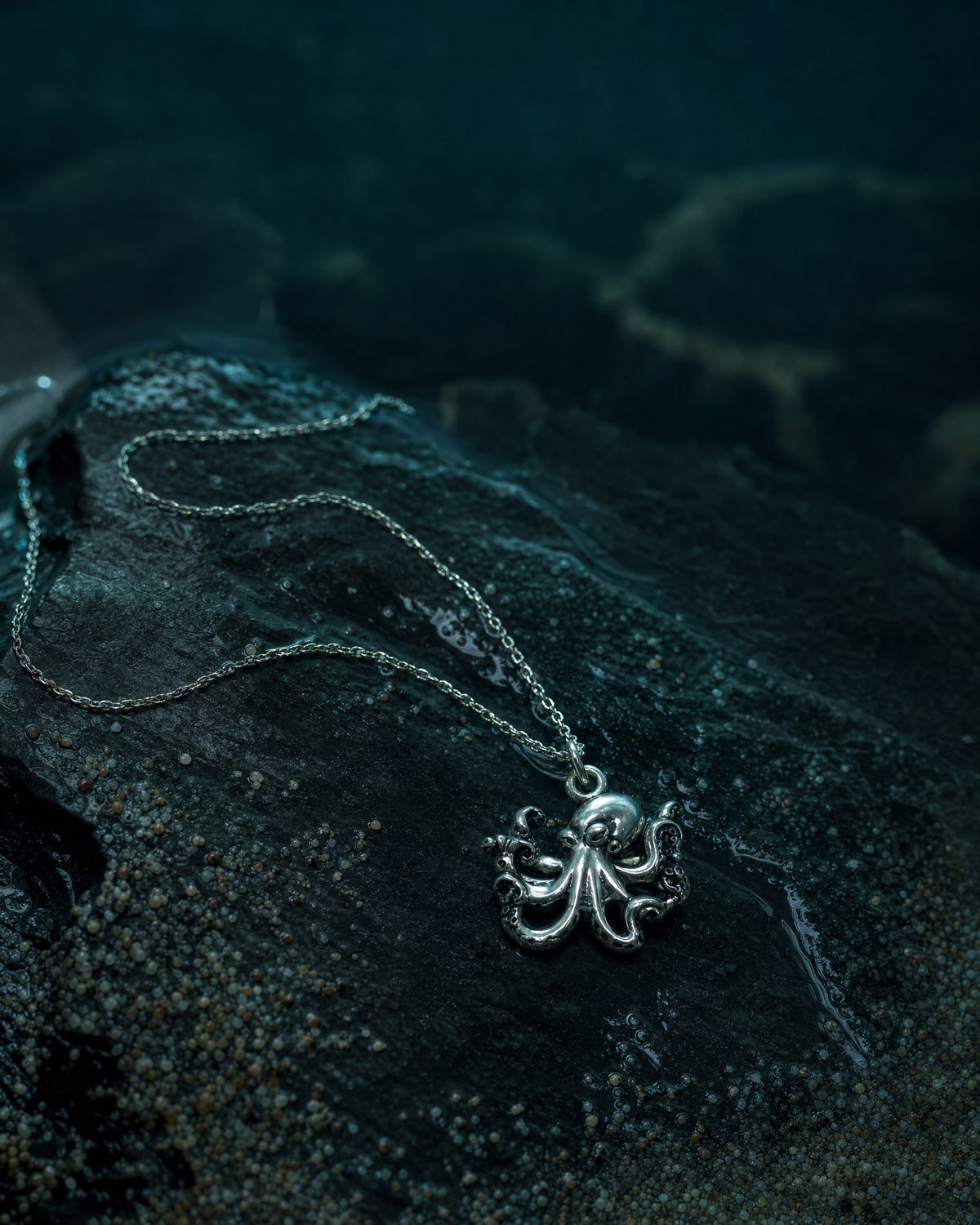Small Octopus Pendant