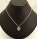 Small Motherhood Celtic Heart Design Pewter Pendant