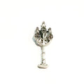 Three Sister's styled lamppost pewter lapel pin