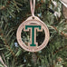 pewter saint thomas university ornament on christmas tree stu st thomas