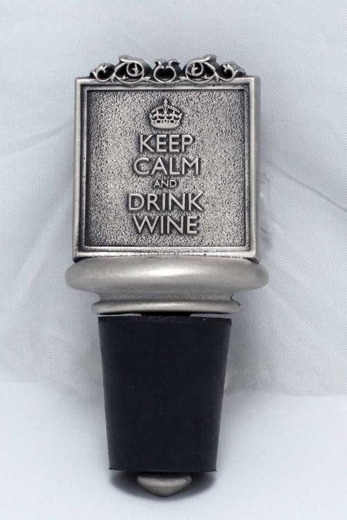 Keep Calm Wine Stopper