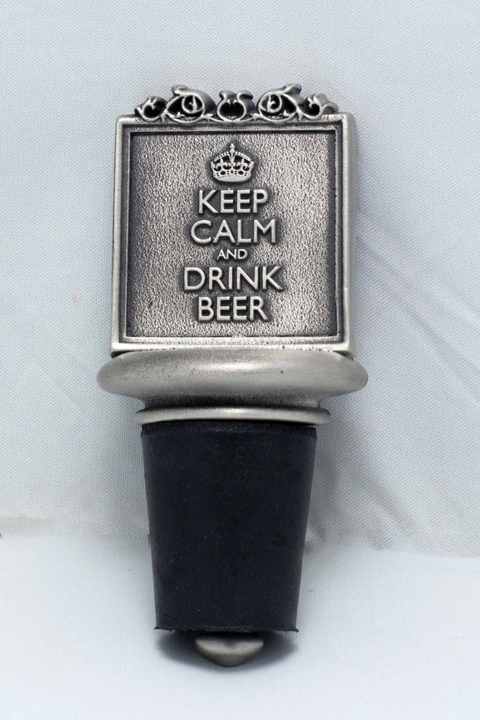 Keep Calm Beer Stopper