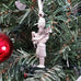 pewter piper ornament on christmas tree bagpiper ornament