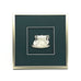 Framed Wintertime in Officers Square Ornament