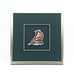 Framed Large Galley Crest with Enamel Without Text