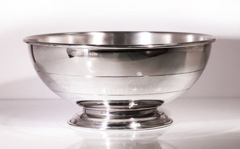 9" Fruit Pewter Bowl