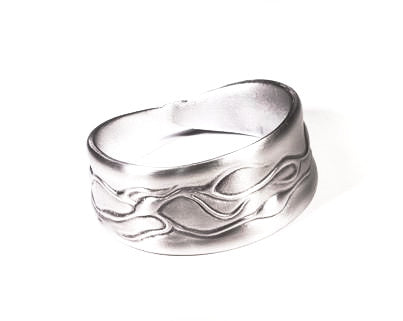 Pewter mens 2025 wedding rings
