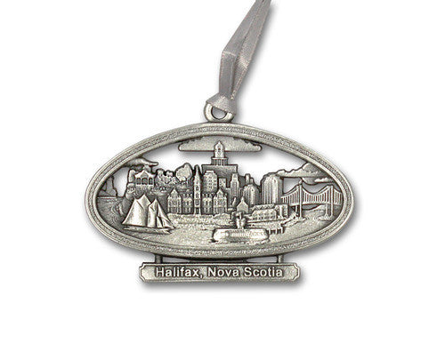 City of Halifax pewter Ornament
