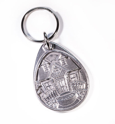 First home Pewter Keytag