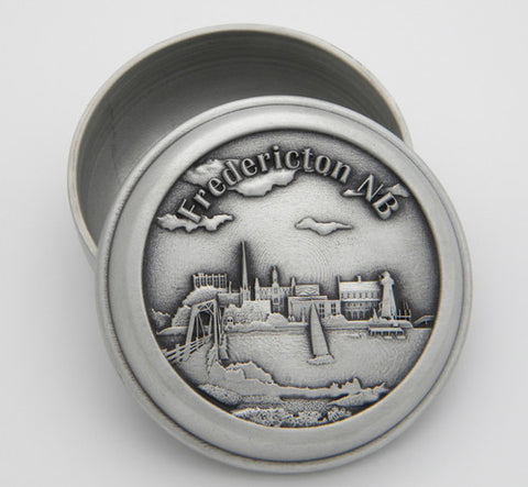 Fredericton Site Specific Pewter Memory Box 