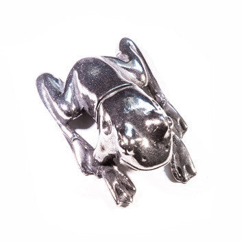 Frog PewterPlace Card Holder