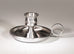 Nightingale Candleholder Pewter with handle