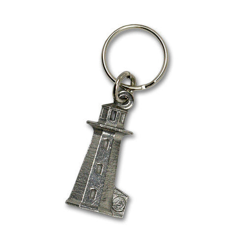 Peggy's Cove Lighthouse Pewter Keytag