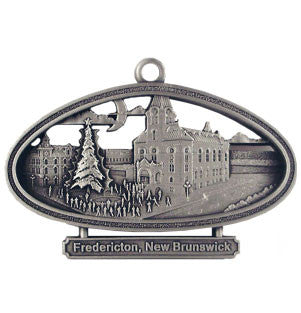 Fredericton Christmas Tree Lighting Ceremony-Ornament - Site Specific  Pewter 