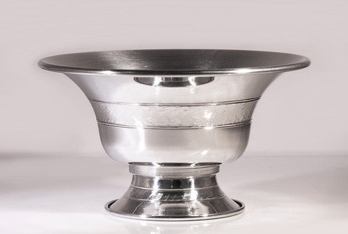 Small Madelon Pewter Fruit Bowl