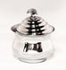 Pewter Sugar Bowl with decorative top