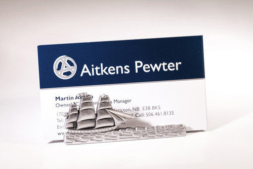 Tall Ship Business Card Holder
