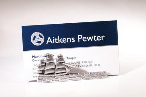Tall Ship Business Card Holder