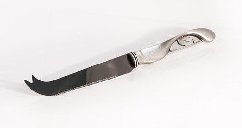 Turning Leaf Pewter  Cheese Knife