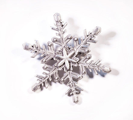 Winter Frost Pewter Brooch 