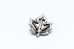 Single maple leaf pewter lapel pin