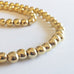 Gold Pearls Full String Neckwear