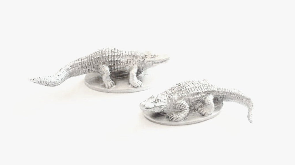 Alligator Pair Miniatures