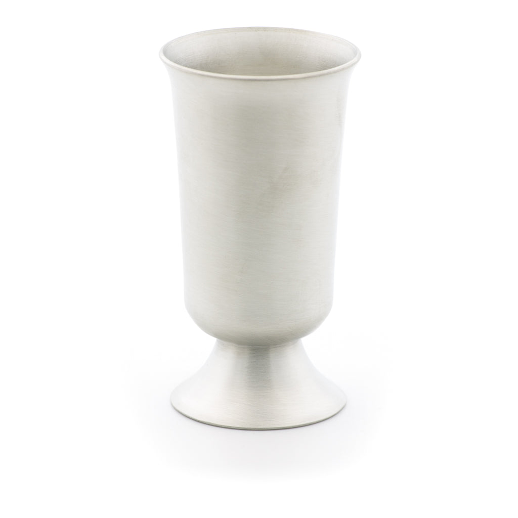 Child's Juice Goblet. Satin finish. Made from Pewter. Made in Fredericton NB New Brunswick Canada