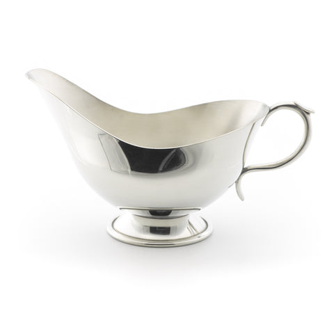 Gravy Boat. Polish Finish. Made from Pewter. Made in Fredericton NB New Brunswick Canada
