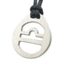 Libra Zodiac Pendant. Made from Pewter. Black cord. Necklace. Made in Fredericton NB New Brunswick Canada