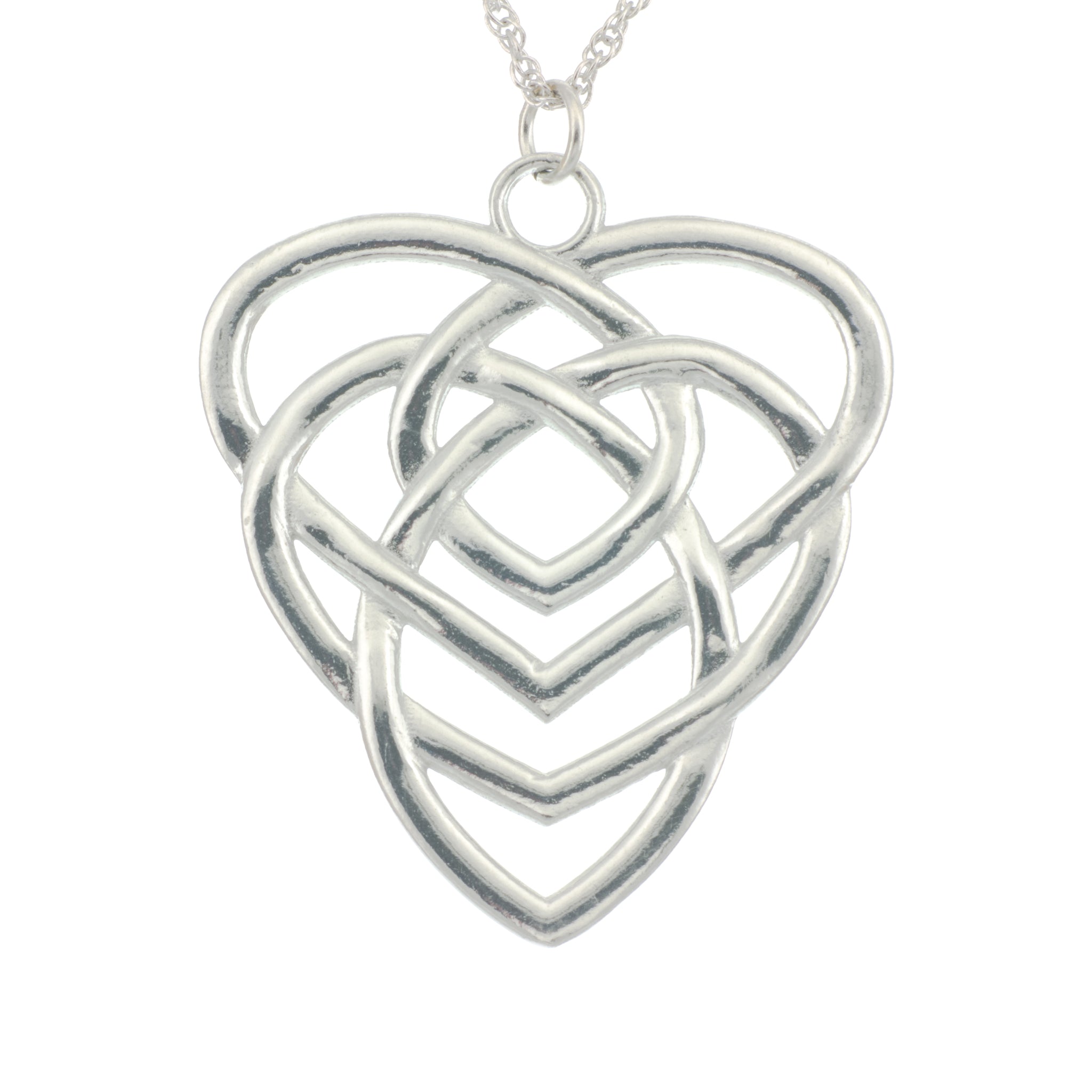 FLYOW 925 Sterling Silver Celtic Motherhood Knot Necklace Jewelry for Women  Mom Birthday Gift, Sterling Silver, No Gemstone : Amazon.co.uk: Fashion